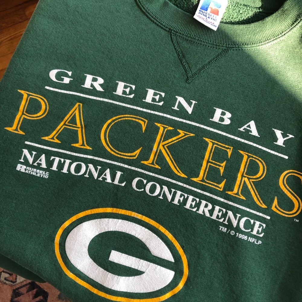 Vintage Green Bay Packers Crewneck - Picture 3 of 5
